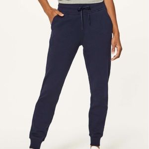 Navy blue lululemon joggers